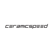 Logo del marchio Ceramicspeed su sfondo bianco.