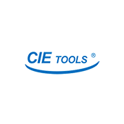 Logo di CIE Tools su sfondo bianco, con testo blu e design semplice ed elegante.