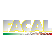 Logo di Facal, con scritto Le Scale Italiane e colori della bandiera italiana.